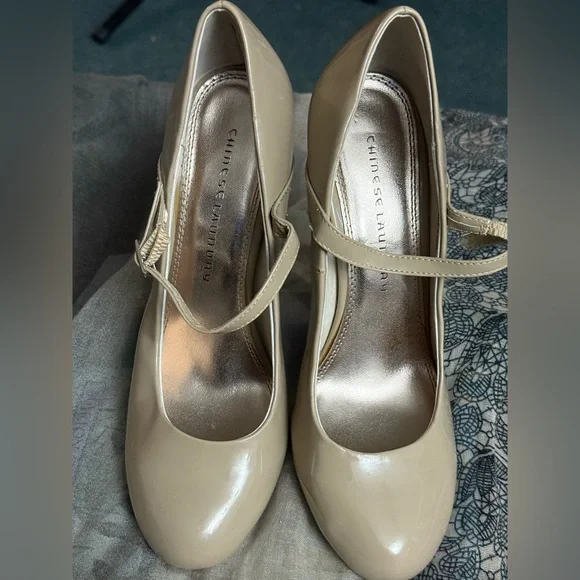 Patent Leather Chinese Laundry heels. *Like new!!** F*ck me pumps!!! - Picture 1 of 14